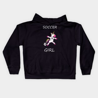 Soccer Girl Kids Hoodie